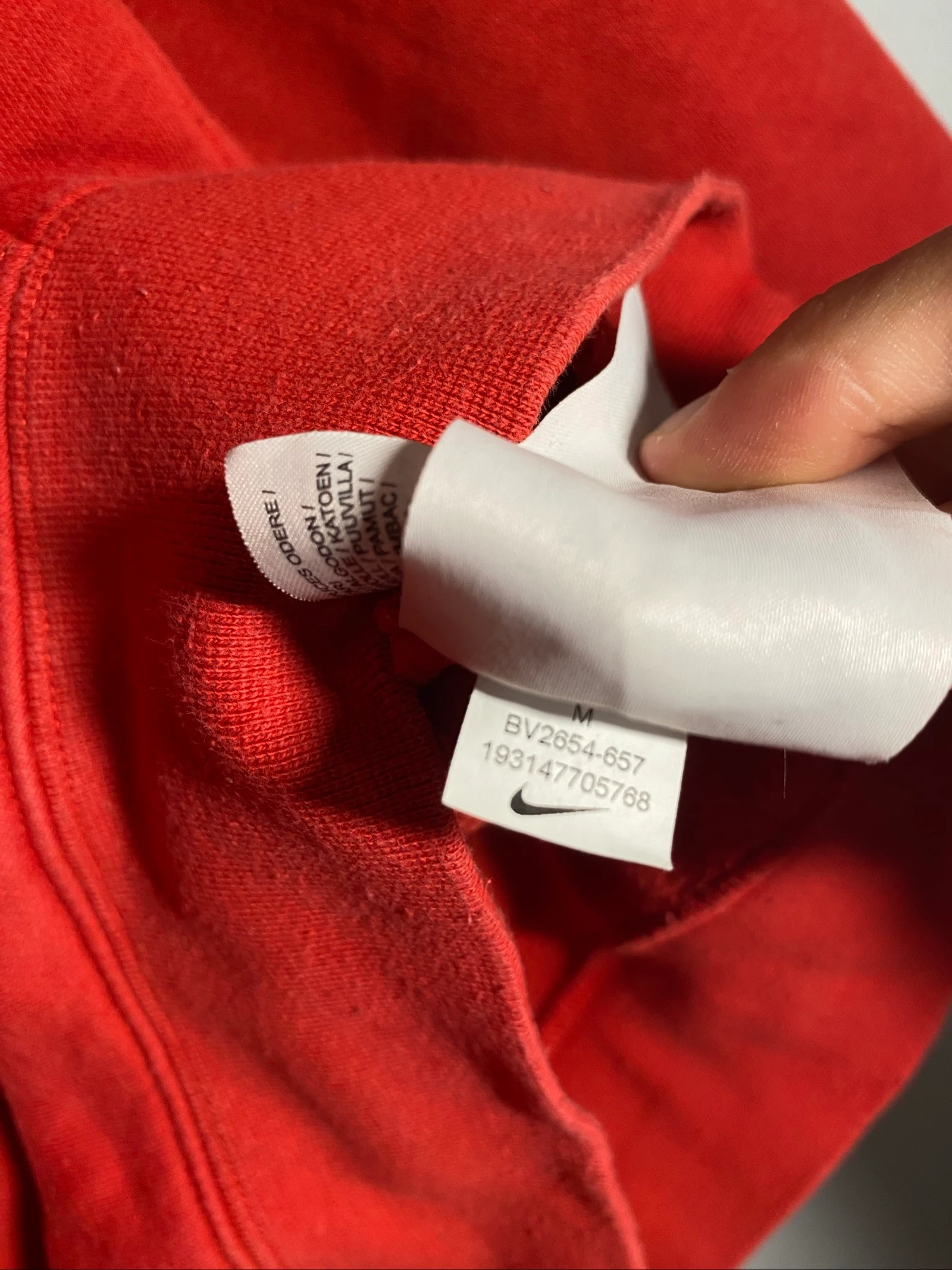 sudadera nike vermelha – photo 3